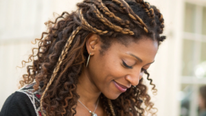 Boho Braids with Curls