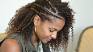 Curly Hair for Boho Braids