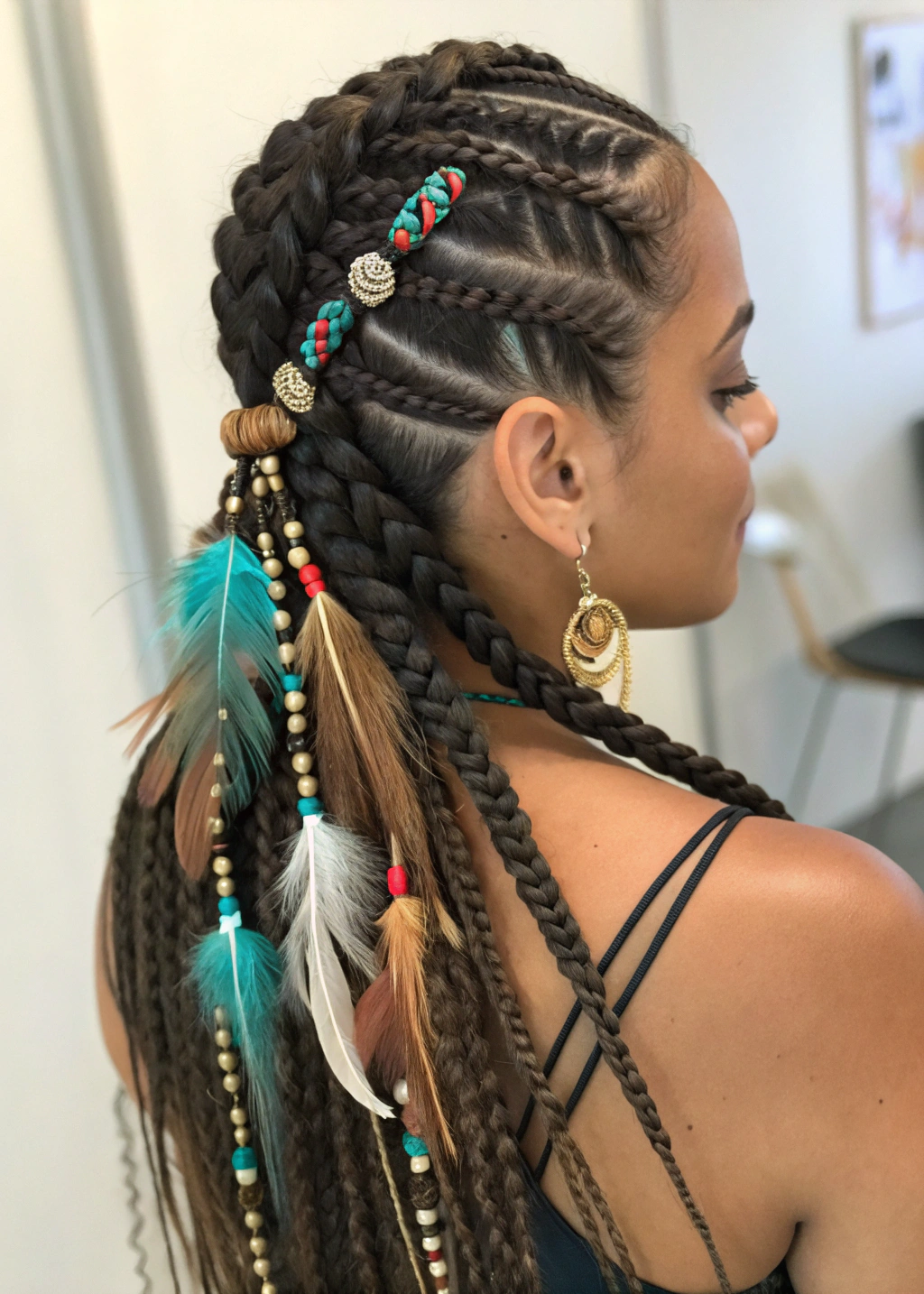 Small Boho Corn Rows Boho Cornrow Braids: Complete Style and Care Guide